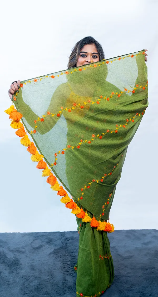 Saree_Khadi_Cotton_Hand_Embroidery
