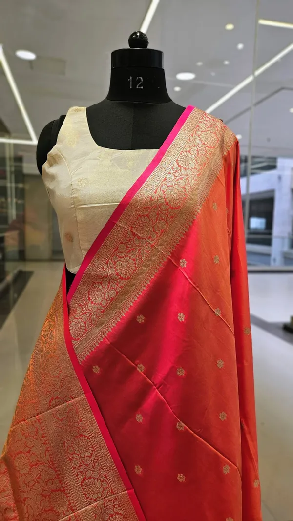 Banarasi_Classic_Boota_Reddish_Pink