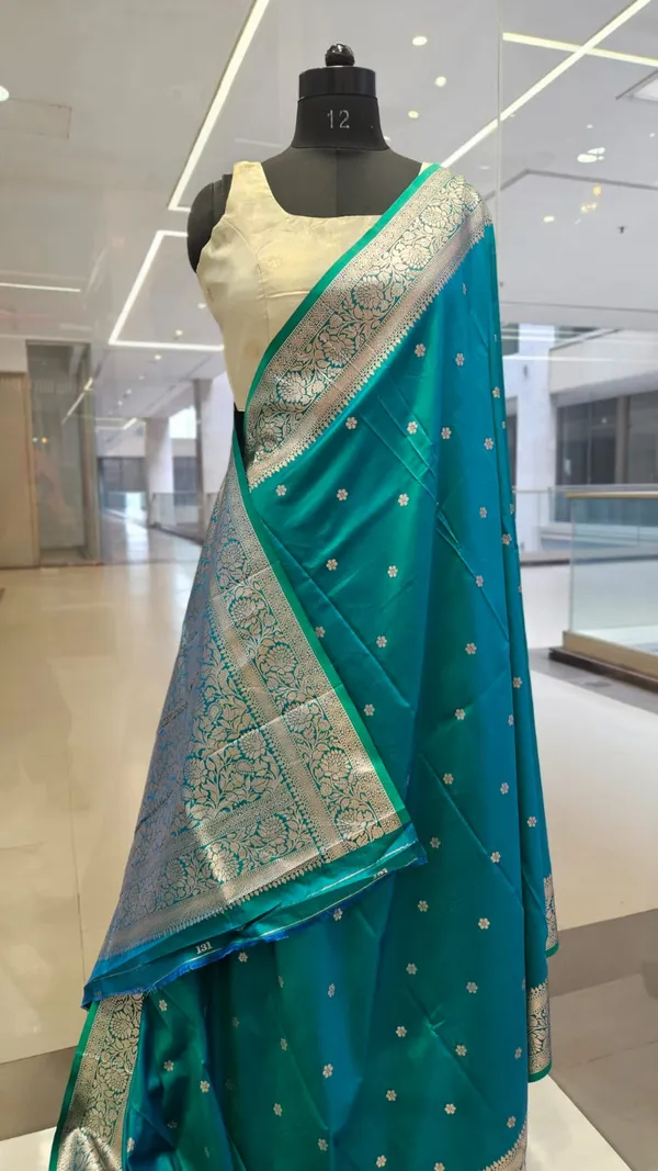 Banarasi_Classic_Boota_Blue_Green