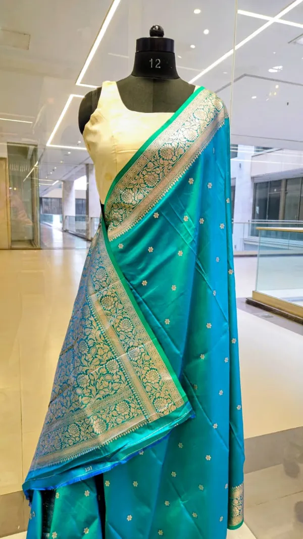 Banarasi_Classic_Boota_Blue_Green
