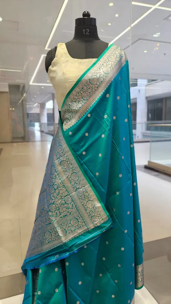 Banarasi_Classic_Boota_Blue_Green