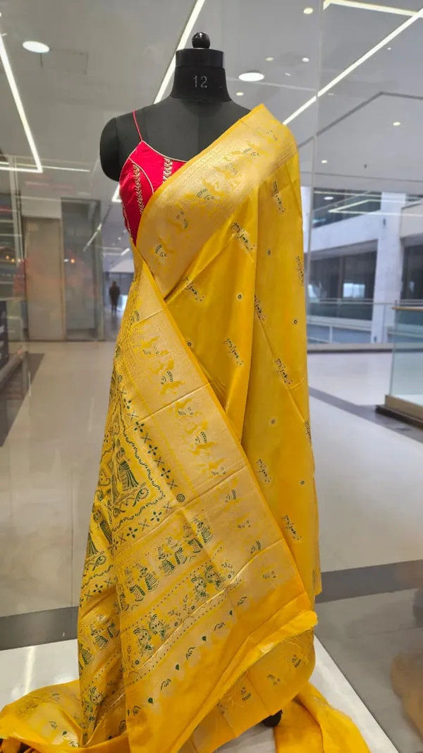 Banarasi_Figure_Motifs_Yellow