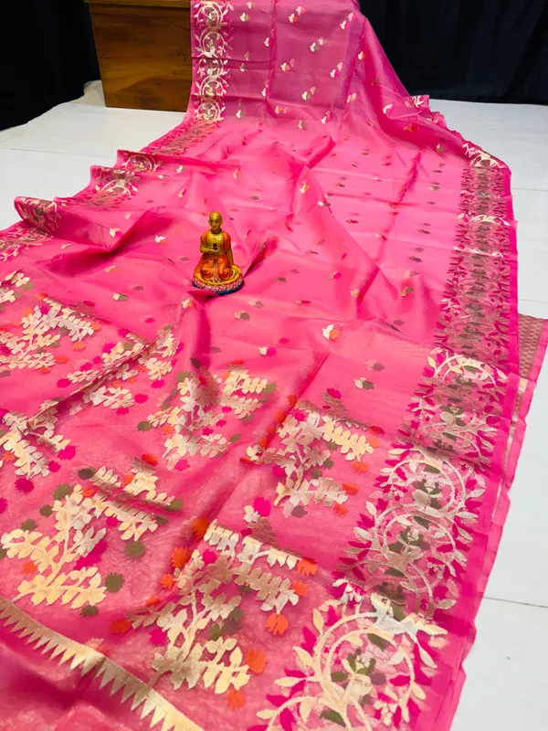 Jamdani_Meenakari_Zari_Magenta