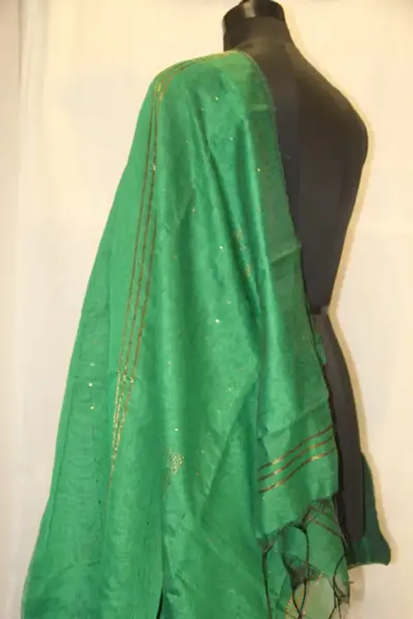 Cotton_Silk_With_Sequence_Green