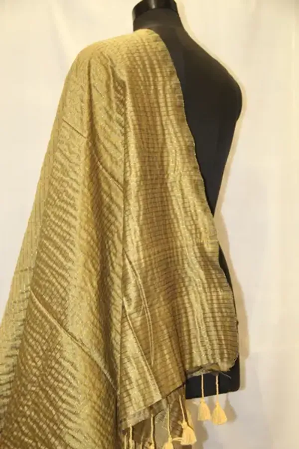 Khadi_Cotton_Zari_Stripes_Golden
