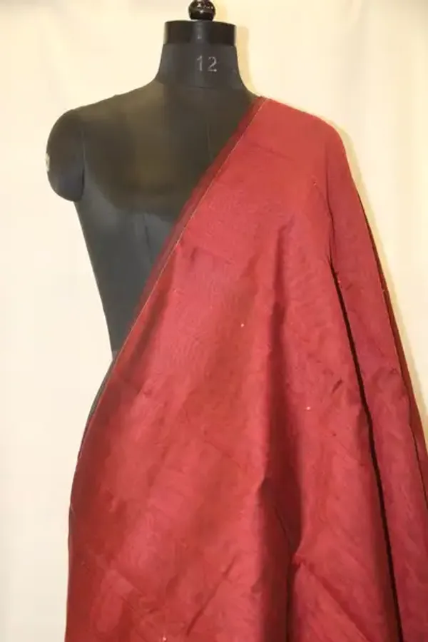 Cotton_Silk_With_Sequence_Maroon