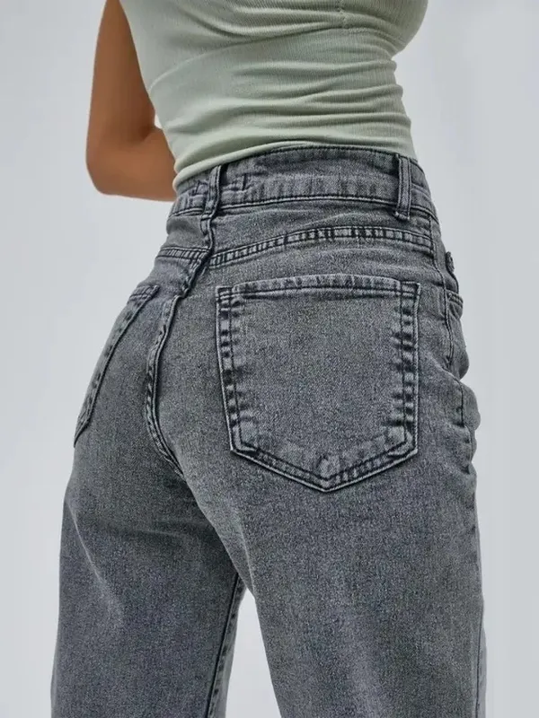 Grey_Washed_Wide_Leg_Denim_Jeans_For_Women