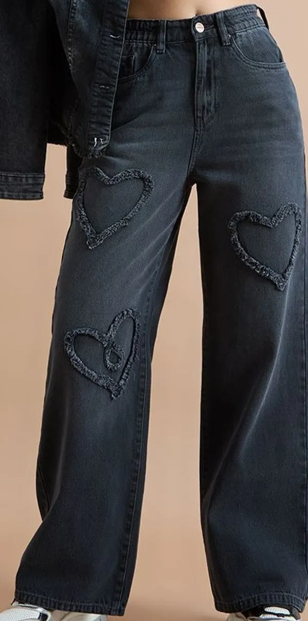 Black_High_Rise_Wide_Leg_Denim_Jeans_Charcoal_Black_Wash_For_Women