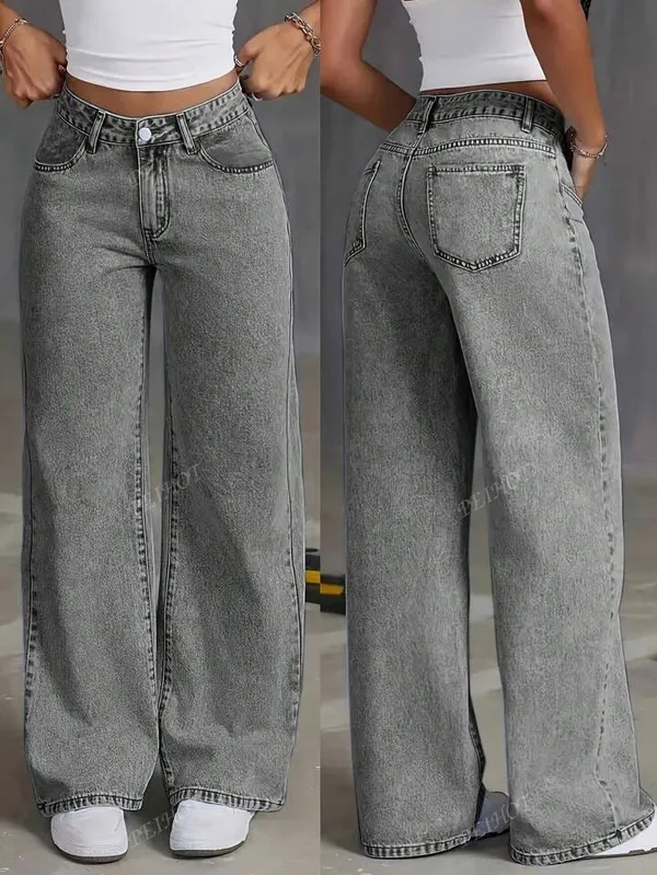 Grey_Washed_Wide_Leg_Denim_Jeans_For_Women