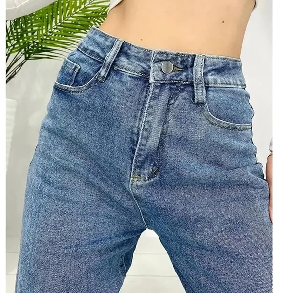 Bata_Blue_Washed_Wide_Leg_Denim_Jeans_For_Women