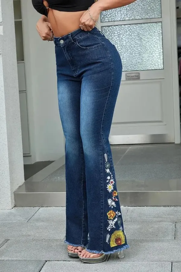 Navy_Blue_High_Rise_Straight_Fit_Stretchable_Denim_Jeans_For_Women