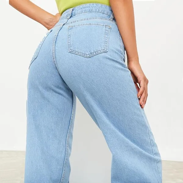 Light_Blue_Washed_Wide_Leg_Denim_Jeans_For_Women