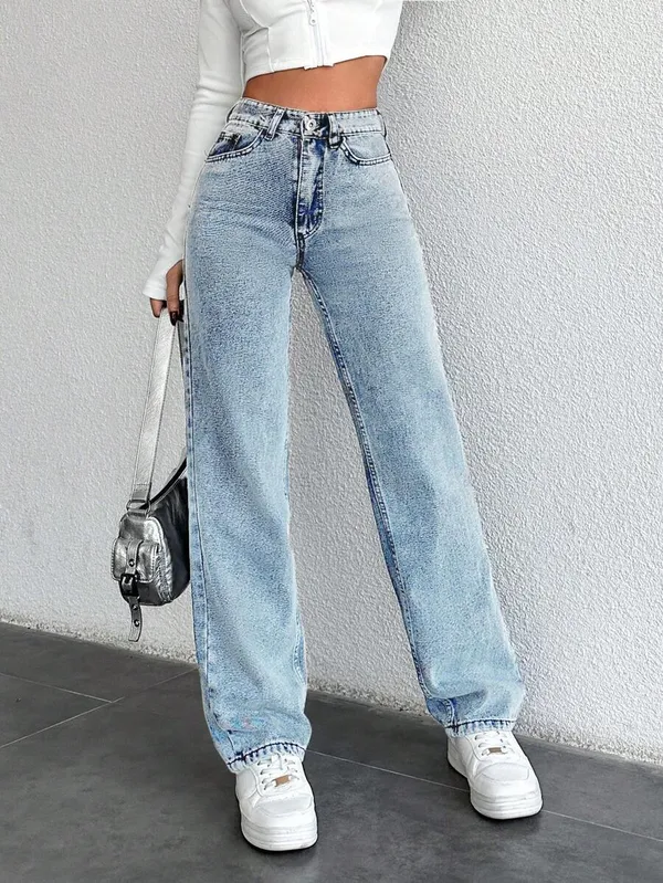 Light_Blue_Washed_Wide_Leg_Denim_Jeans_For_Women