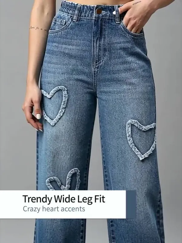 Bata_Blue_High_Rise_Straight_Fit_Stretchable_Denim_Jeans_For_Women