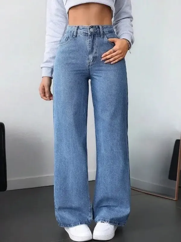 Light_Blue_Washed_Wide_Leg_Denim_Jeans_For_Women