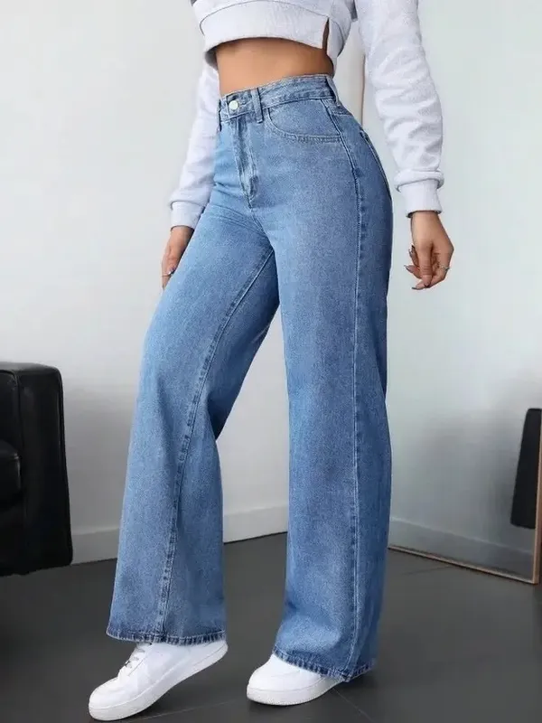 Light_Blue_Washed_Wide_Leg_Denim_Jeans_For_Women