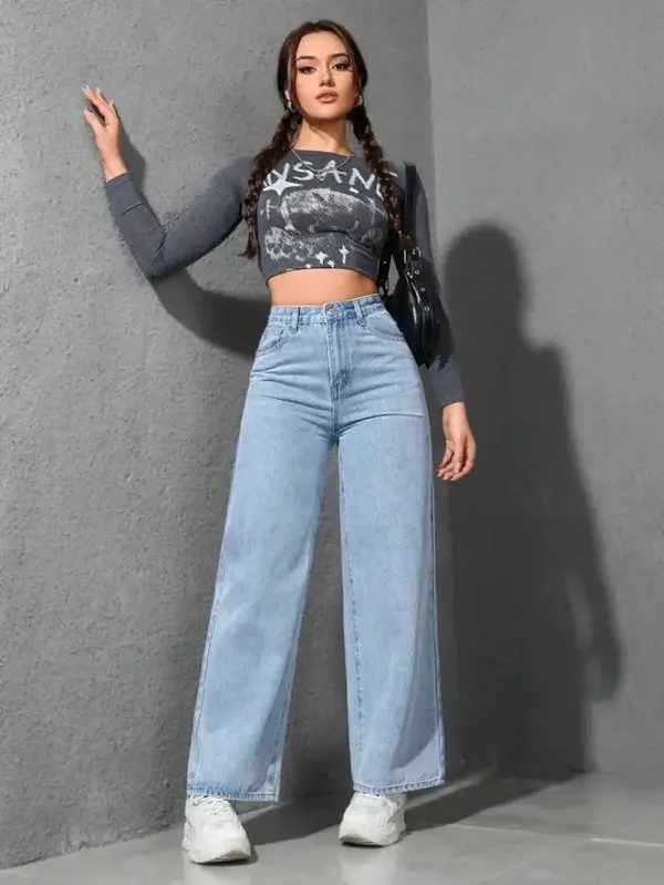Light_Blue_Washed_Wide_Leg_Denim_Jeans_For_Women
