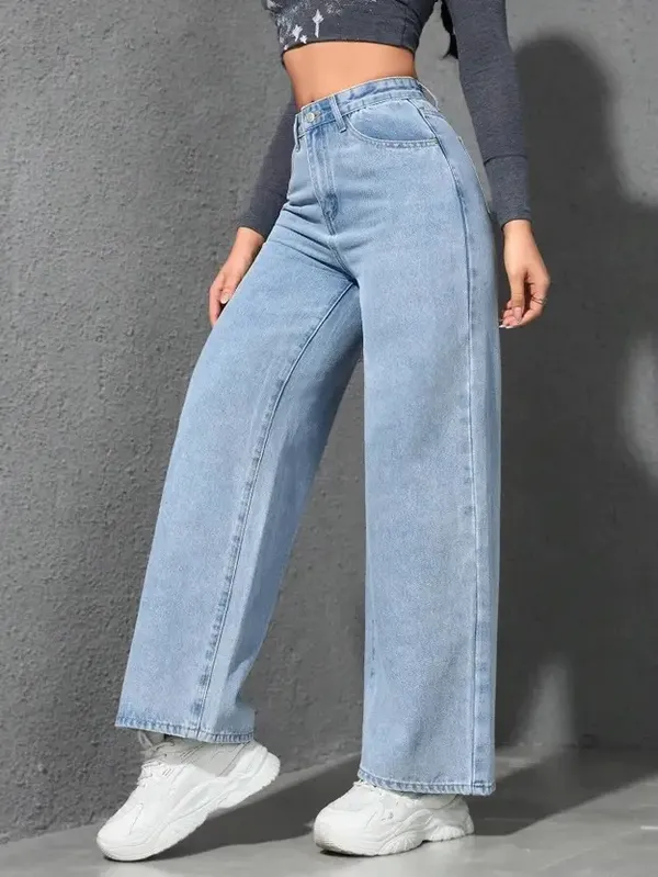 Light_Blue_Washed_Wide_Leg_Denim_Jeans_For_Women