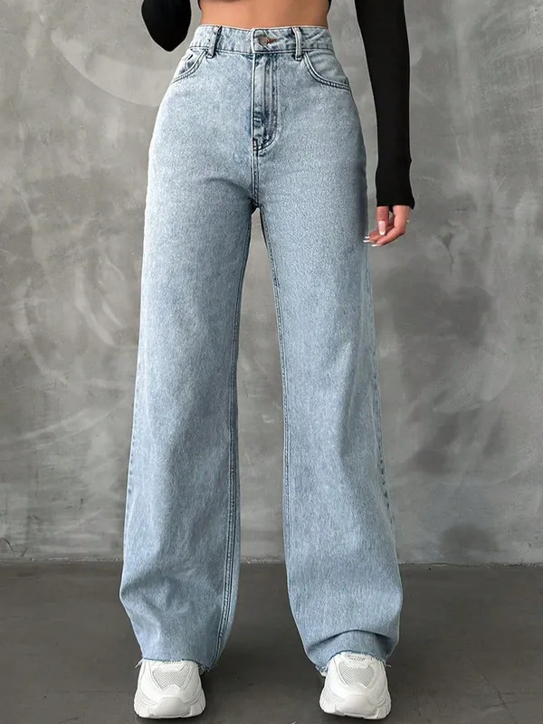 Light_Blue_Washed_Wide_Leg_Denim_Jeans_For_Women
