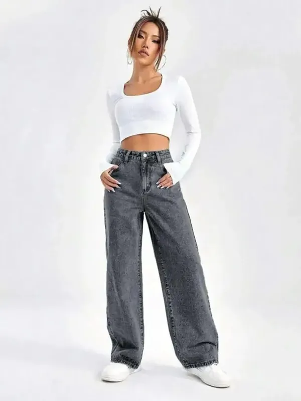 Grey_Washed_Wide_Leg_Denim_Jeans_For_Women