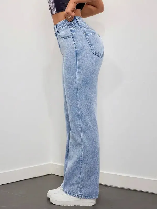 Light_Blue_Washed_Wide_Leg_Denim_Jeans_For_Women