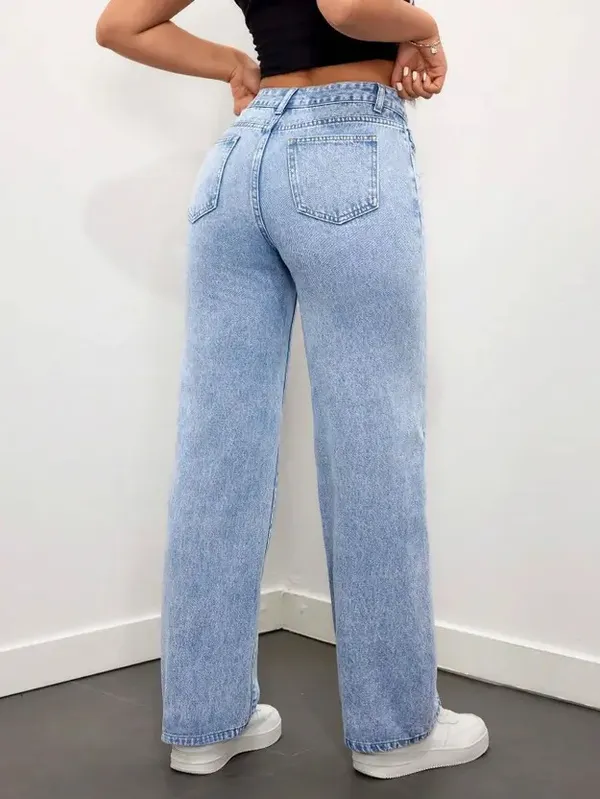 Light_Blue_Washed_Wide_Leg_Denim_Jeans_For_Women