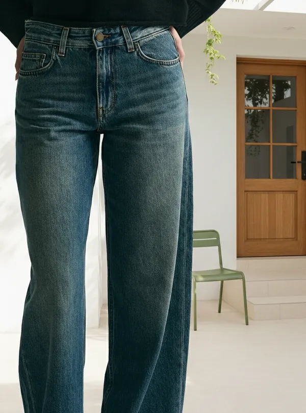 Tint_Blue_Whisker_Spray_Wide_Leg_Jeans_For_Women