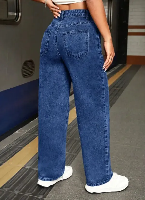 Bata_Blue_Washed_Wide_Leg_Denim_Jeans_For_Women