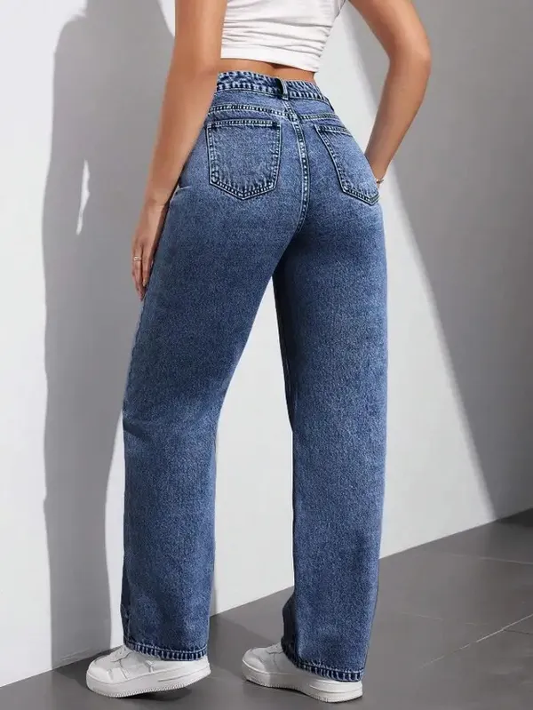 Bata_Blue_Washed_Wide_Leg_Denim_Jeans_For_Women