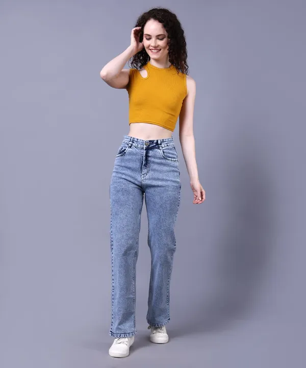 Ice_Washed_Wide_Leg_Denim_Jeans_For_Women