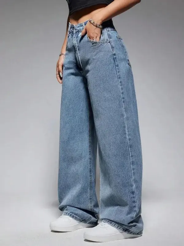 Light_Blue_Washed_Wide_Leg_Denim_Jeans_For_Women