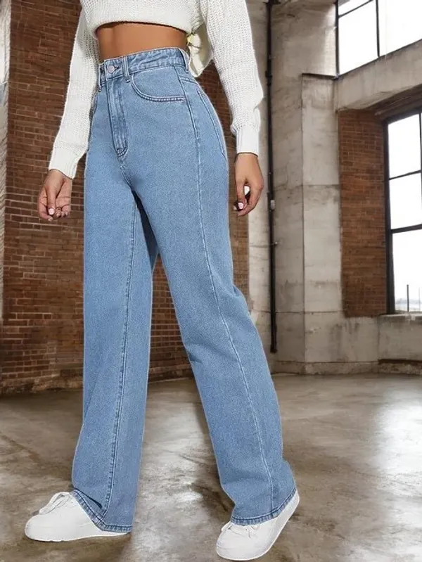 Ice_Washed_Wide_Leg_Denim_Jeans_For_Women