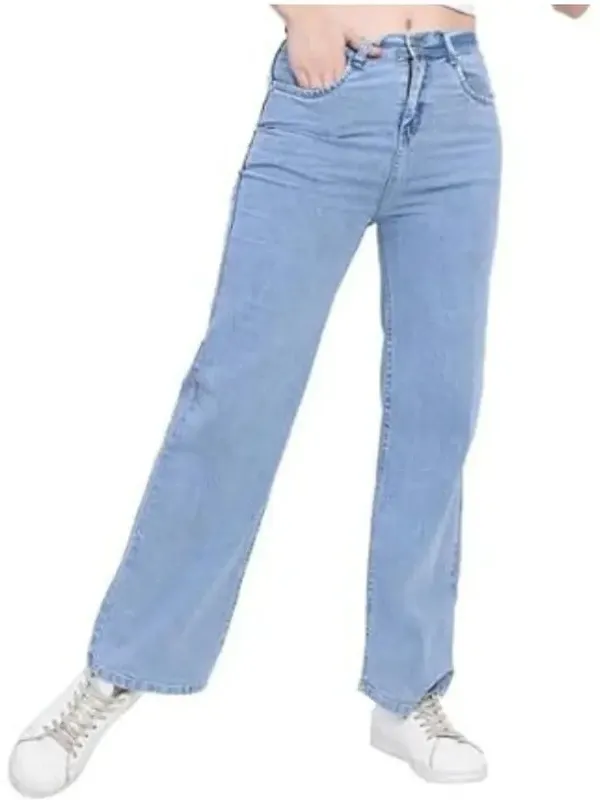 Ice_Washed_Wide_Leg_Denim_Jeans_For_Women