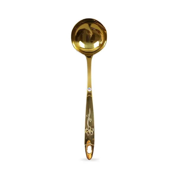 GHARKICHAMAK_Golden_Stainless_Steel_Spatula,_Kitchen_Turner_for_Cooking_&_Frying_Non-Stick_Spatula