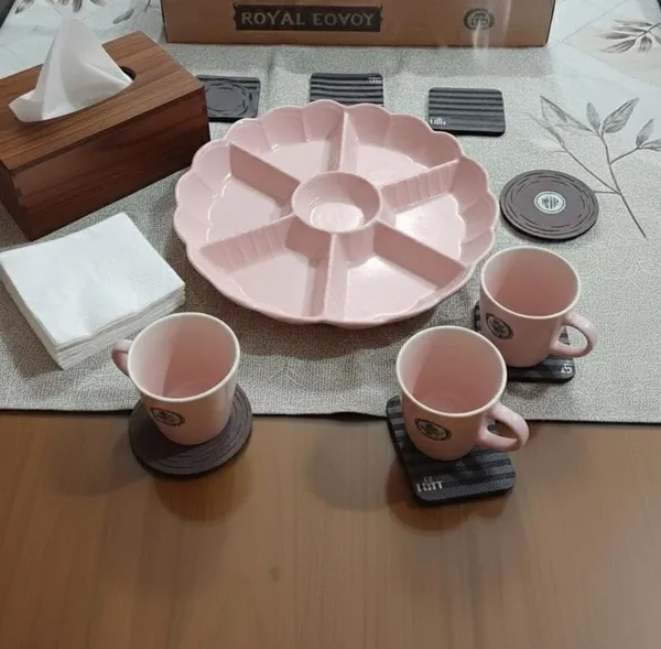 Pink_Tea_&_Coffee_Serving_Set_Ceramic_&_Wood_For_Home_And_Accessories