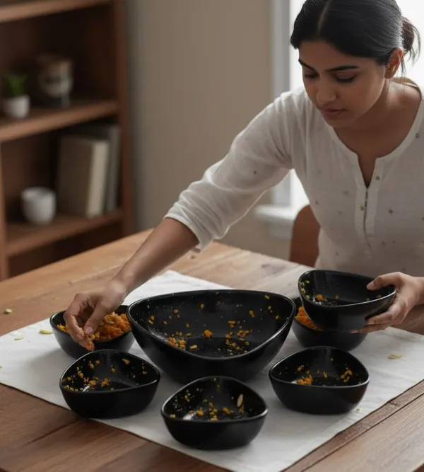 Black_Serving_Bowl_Set_Food-Grade_Plastic_For_Home_And_Accessories