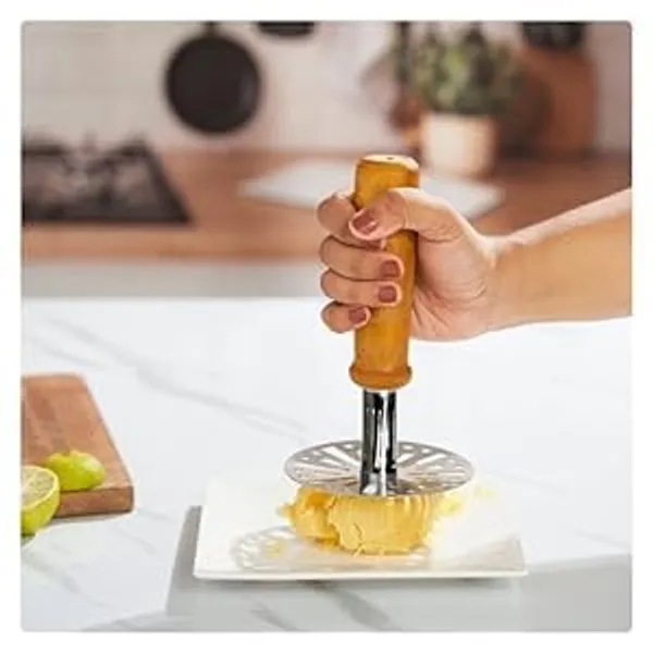 Silver_Potato_Masher_Stainless_Steel_&_Wood_For_Home_And_Accessories