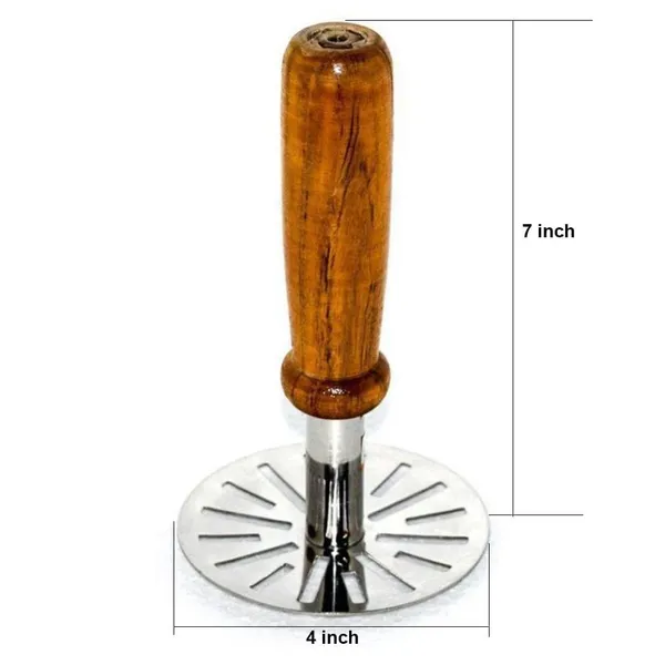 Silver_Potato_Masher_Stainless_Steel_&_Wood_For_Home_And_Accessories