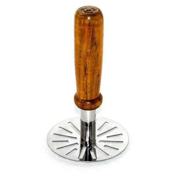 Silver_Potato_Masher_Stainless_Steel_&_Wood_For_Home_And_Accessories