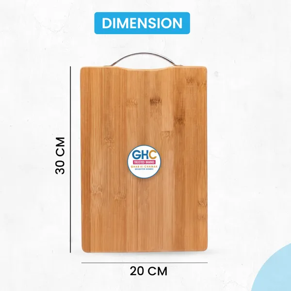 Brown_Chopping_Board_Bamboo_&_Stainless_Steel_For_Home_And_Accessories