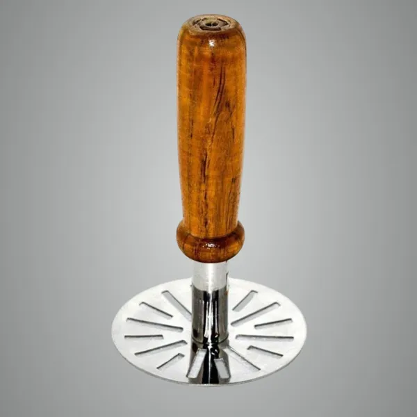 Silver_Potato_Masher_Stainless_Steel_&_Wood_For_Home_And_Accessories