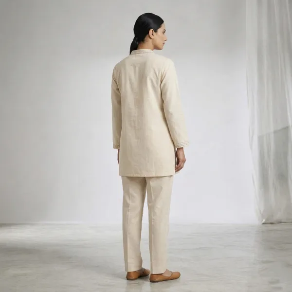 Beige_Linen_Relaxed_Fit_Co-Ord_Set_For_Women