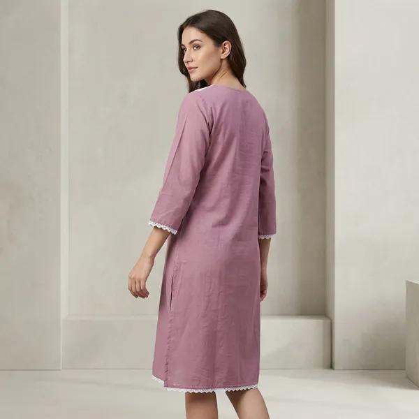Purple_Cotton_Embroidered_Straight_Kurta_For_Women