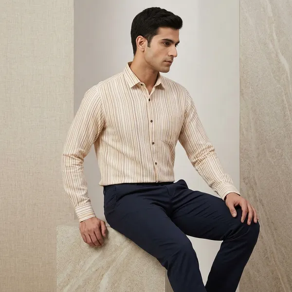 Beige_Striped_Cotton_Full_Sleeve_Casual_Shirt_For_Men