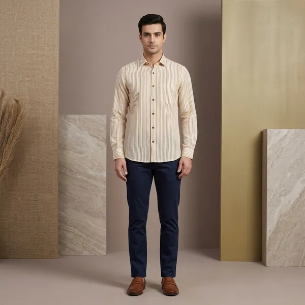 Beige_Striped_Cotton_Full_Sleeve_Casual_Shirt_For_Men