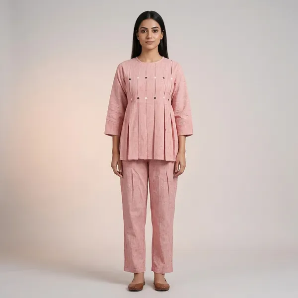 Pink_Cotton_Relaxed_Fit_Kurta_Pyjama_Set_For_Women