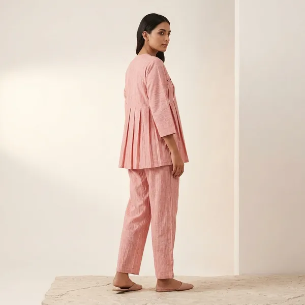Pink_Cotton_Relaxed_Fit_Kurta_Pyjama_Set_For_Women