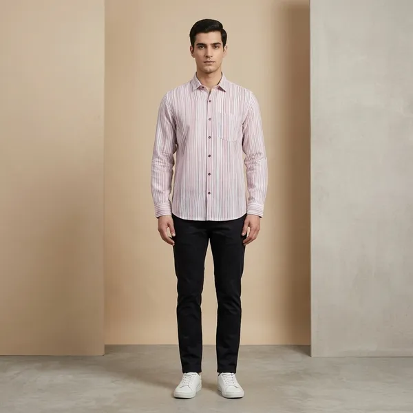 Multicolor_Striped_Cotton_Relaxed_Fit_Casual_Shirt_For_Men