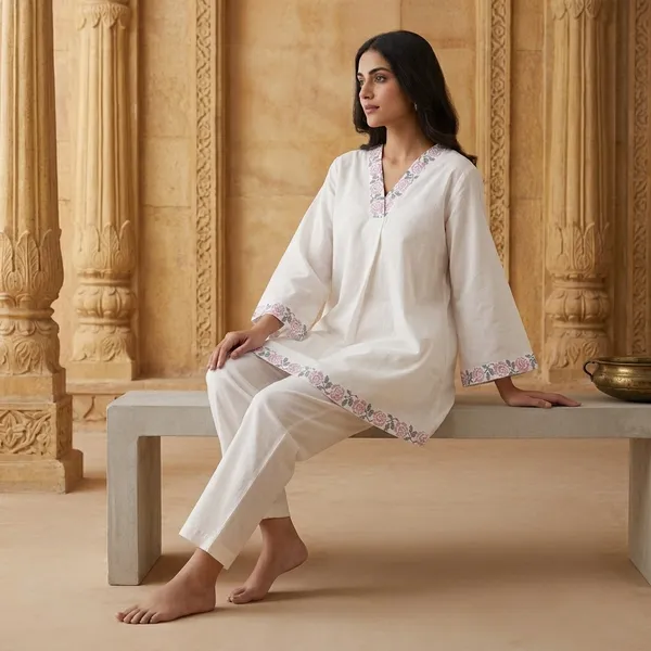 White_Cotton_Embroidered_A-Line_Co-Ord_Set_For_Women