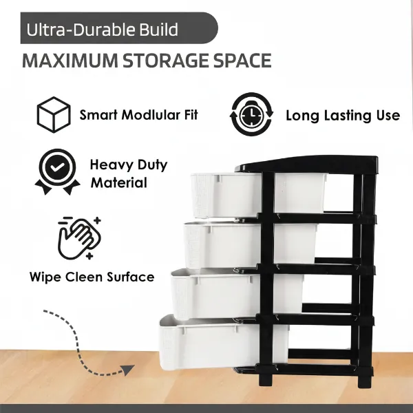 Black_And_White_High_Density_Plastic_Movable_Storage_Cabinet_For_Kids_And_Adults_With_Multipurpose_And_Versatile_Organizer_Ideal_For_Kids_-_4_Layer